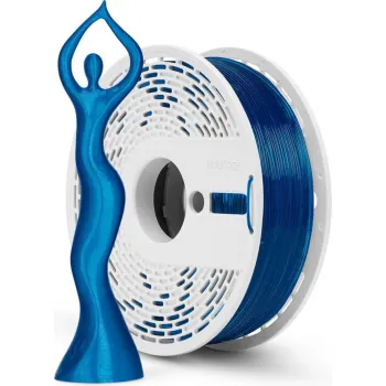 Filament HS PLA Clear 1,75mm 0,85kg Turquoise Fiberlogy