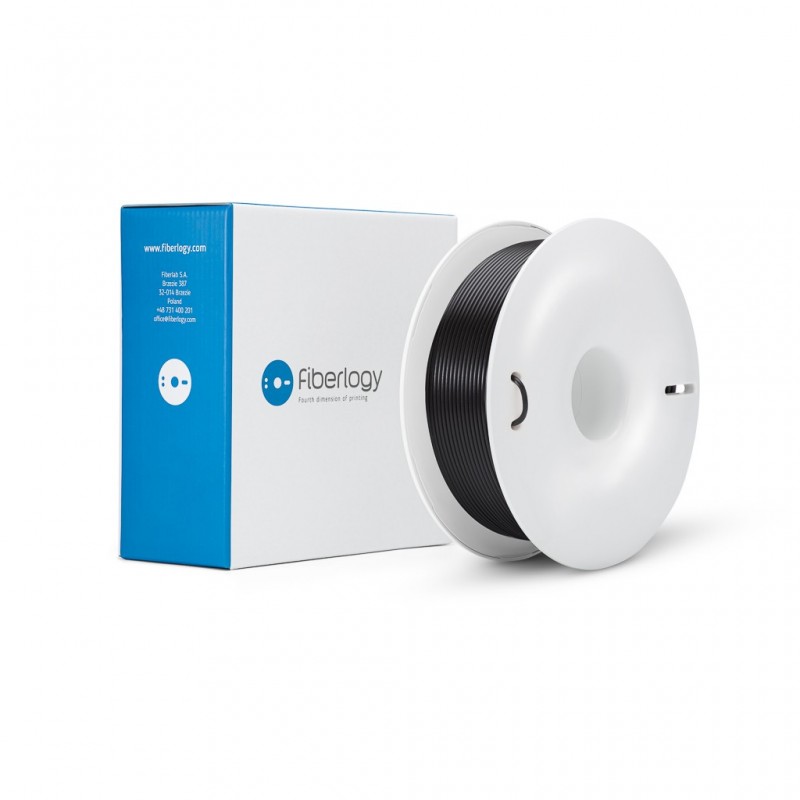 Filament do drukarki 3D FIBERLOGY EASY PLA 2.85kg 0.85kg Black box