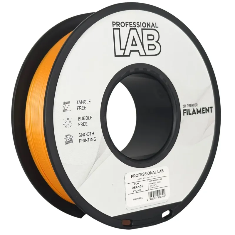 Filament PLA+ orange 1,75mm 1kg Professional LAB