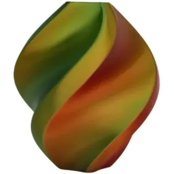 Filament Silk PLA Tri Color red yellow green 1,75mm 1kg Professional LAB