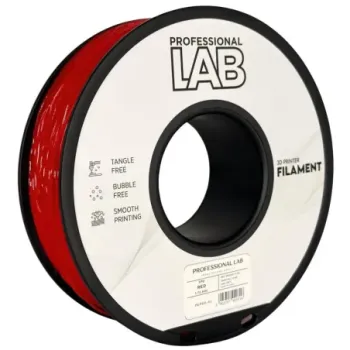 Filament TPU red 1,75mm 1kg Professional LAB