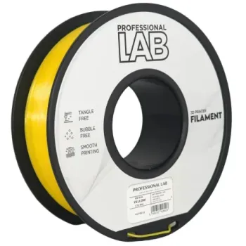Filament HS-PLA yellow 1,75mm 1kg Professional LAB