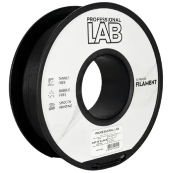 Filament PLA matte black 1,75mm 1kg Professional LAB
