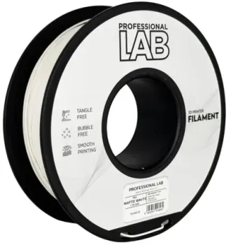 Filament PLA matte white 1,75mm 1kg Professional LAB