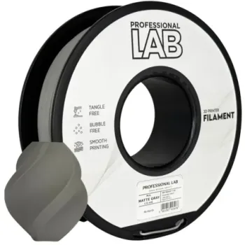 Filament PLA matte gray 1,75mm 1kg Professional LAB