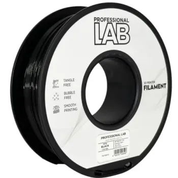 Filament PETG black 1,75mm 1kg Professional LAB
