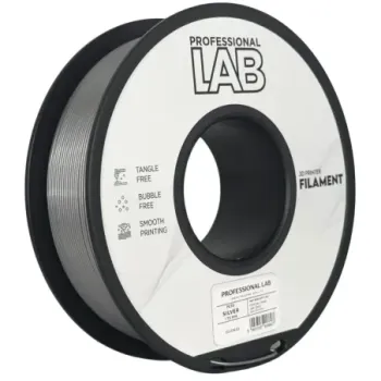 Filament PETG silver 1,75mm 1kg Professional LAB