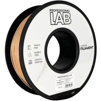 Filament PLA+ sand gold 1,75mm 1kg Professional LAB