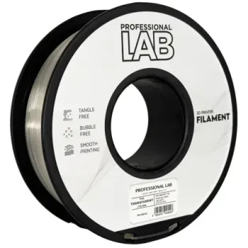 Filament PLA transparent 1,75mm 1kg Professional LAB