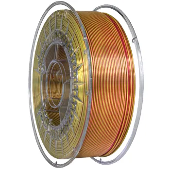 Filament SILK Dual Devil Design Gold/Dark Red 1,75mm 1kg