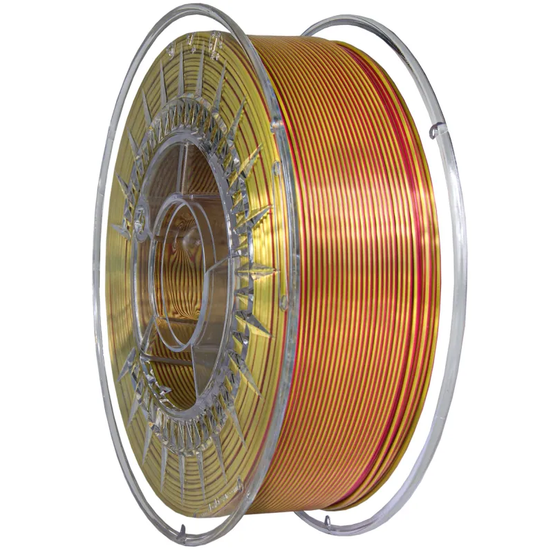 Filament SILK Dual Devil Design Gold/Dark Red 1,75mm 1kg